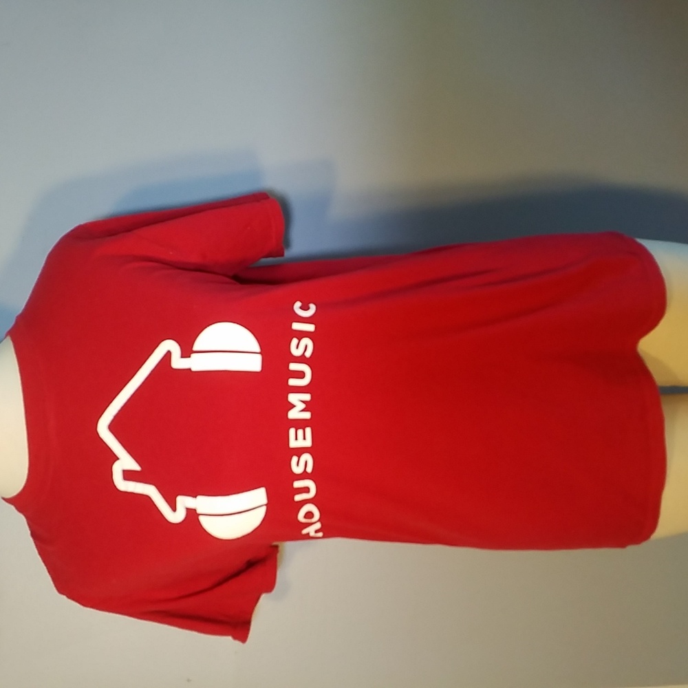 Chicago HOUSE MUSIC T-Shirt Red Size M -- Sean Tha DJ